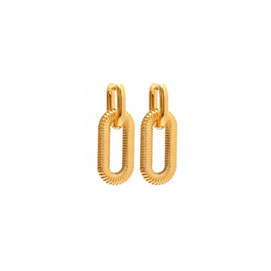 Aretes Link Gold