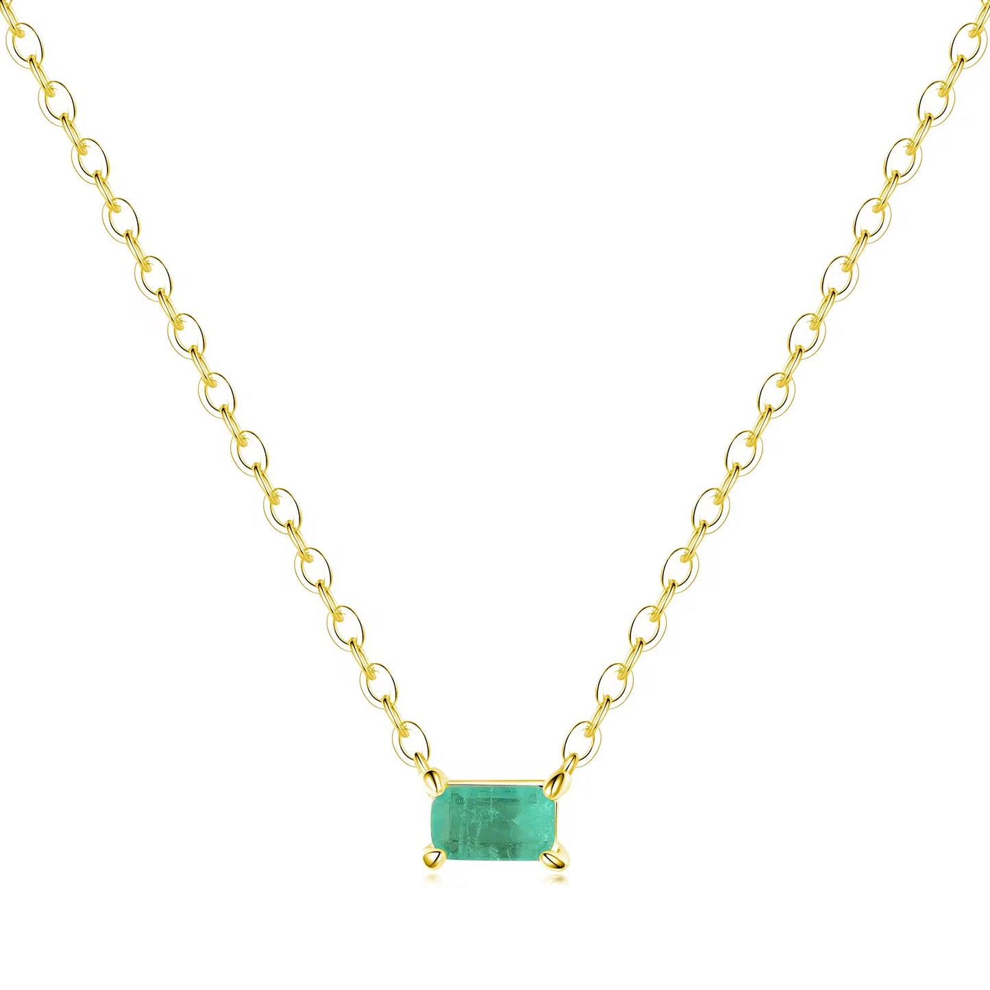 Collar mini Emerald